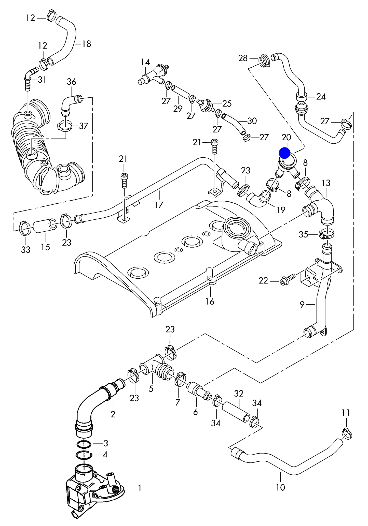 115986 Boost Pressure Control / Diverter Dump Valve