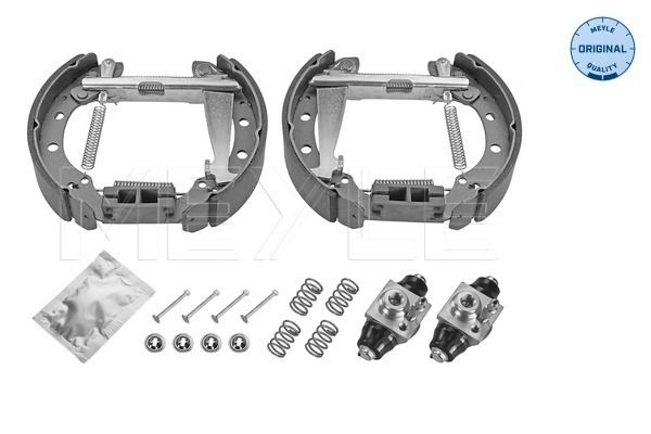 103075KP2 Meyle Set brake shoes with pads and wheel brake cyls. PR:1KM