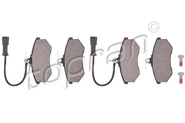 104417 Jurid Front brake pads & sensors F >> 8C-N-300 000