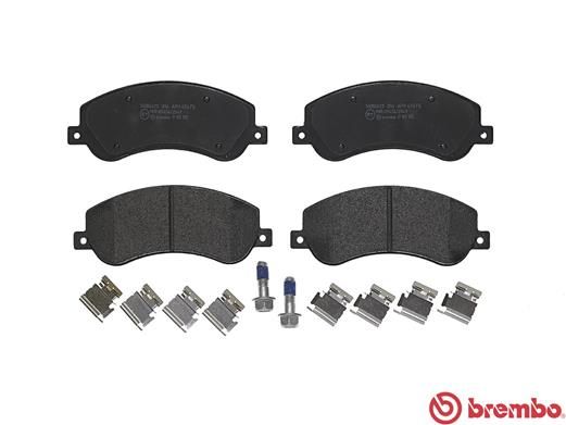 113812 Blueprint Front brake pads & clips Amarok
