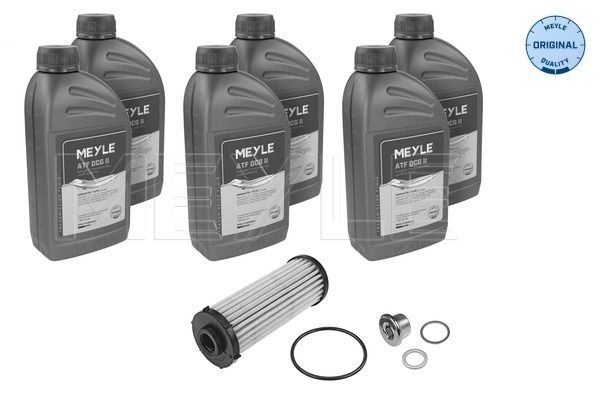 114658KP1 Meyle Tiguan DSG Service kit>mechatronic with software / gear oil cooler coupling for 7-speed dual clutch gearbox DQ500