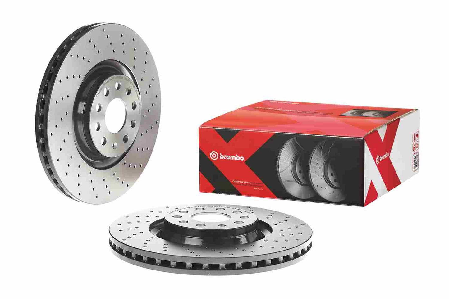 114839C Brembo Extra Drilled Front brake disc-340x65x30mm (Priced each)