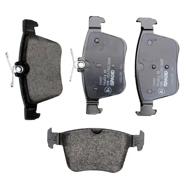 116650 Set of Rear brake pads (both sides) PR-1KU