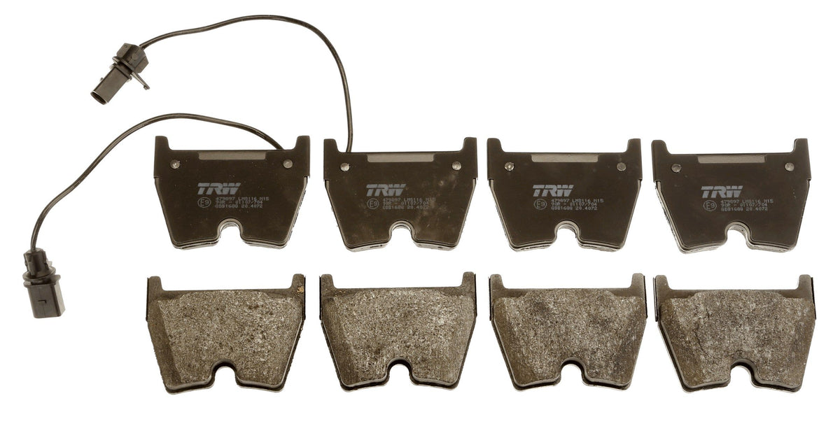 116044 Set of TRW Front brake pads Audi A6/R8 2006> 420698151/B/C/E/E/F/J