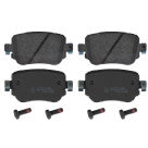 184250 Rear Brake Pad Set with securing bolts