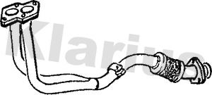 301033 Exhaust pipe 1.4/1.6 8v ABD,ABU