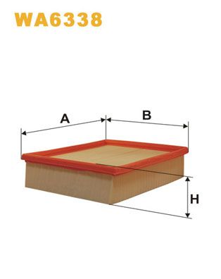 LX598 Wix Air filter Vxl Vectra B 1.7TD