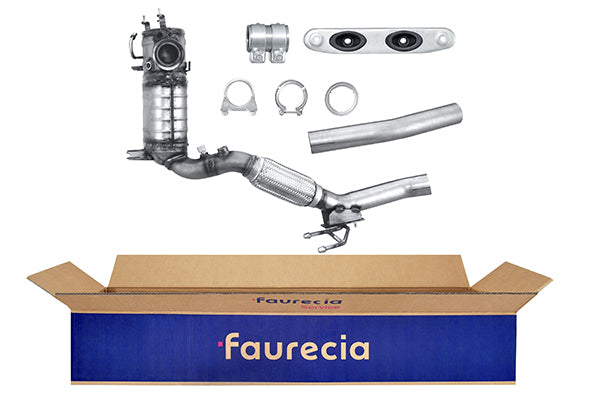 390480 Hella Faurecia Diesel particulate filter - Easy2Fit® Kit - Euro 5 - two-piece - Kit with mounting parts (Mostly long distance travel)
