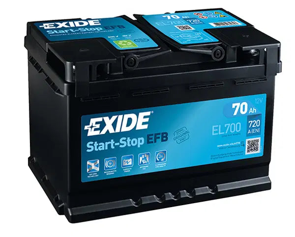 565086 Exide EFB096 12V/70A/760CA Stop/Start Battery ''Collection Only''