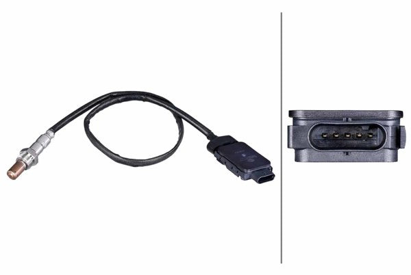 EGNX2 Bosch/Hella NOx Sensor>catalytic converter-5-pin connector-Cable: 605mm - Control Unit/Software must be trained/updated