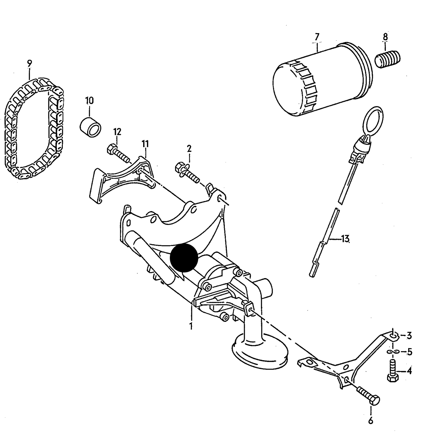 112398 OIL PUMP 1.3/1.4 8V