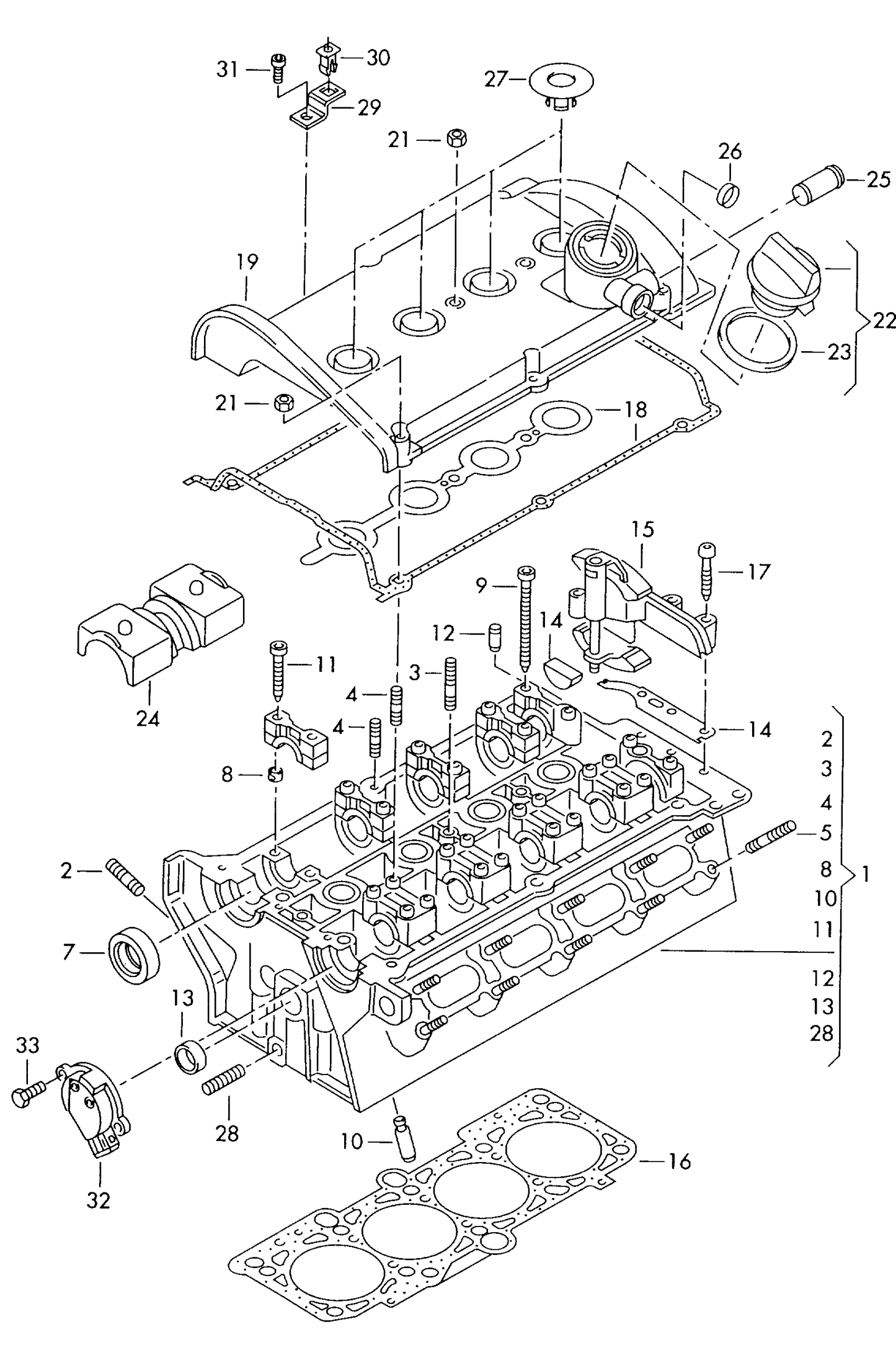 101109 Cyl Head Gasket 1.8/20V