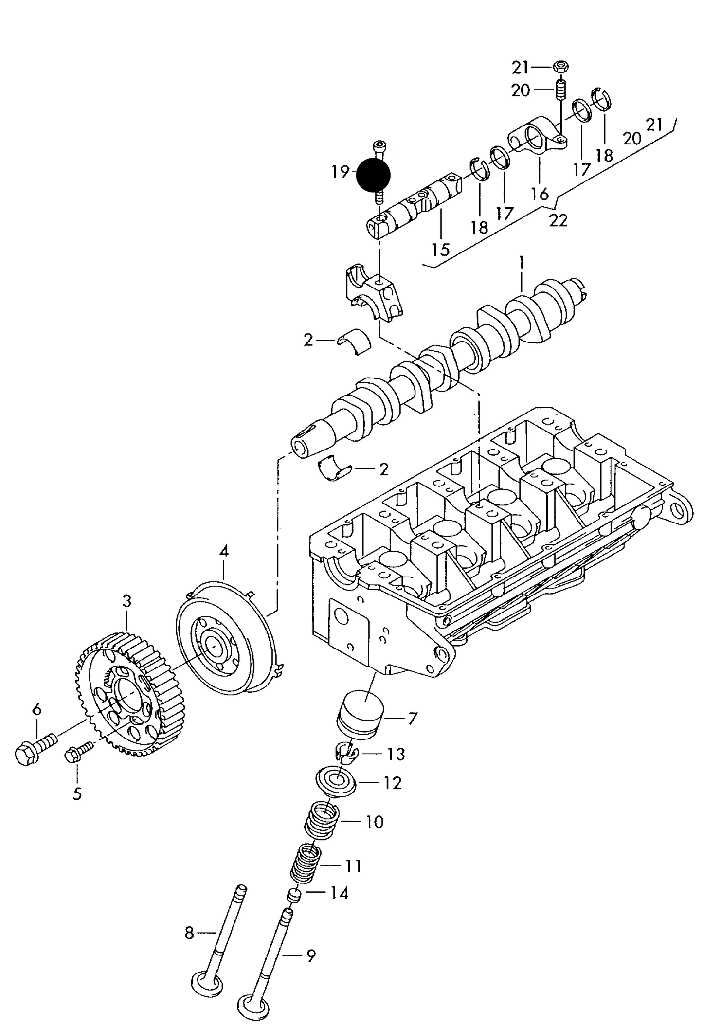 119150 Locating bolt M8X90
