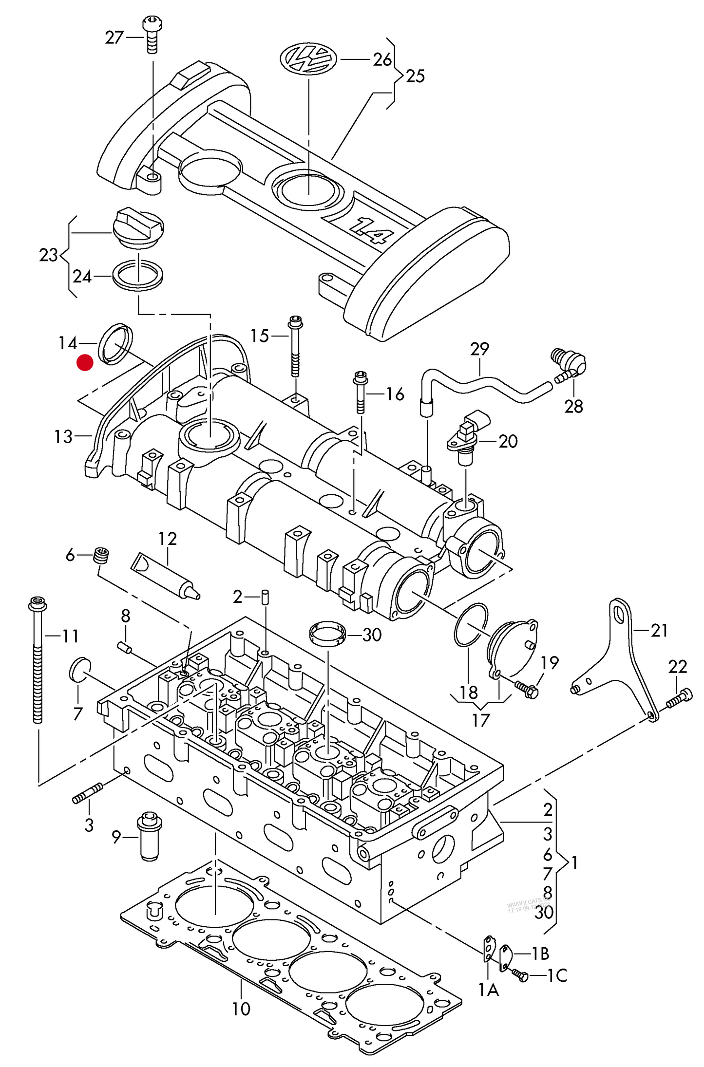 109991 KACO OE Camshaft shaft oil seal 42X8mm