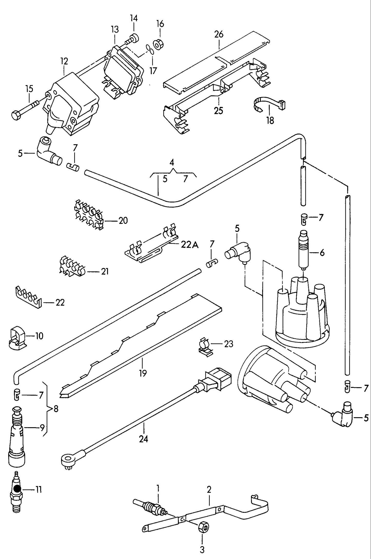 107851 Bosch wr8ltc+ Spark Plug T4 2.0 AAC / 2.5 1996>2003 Petrol