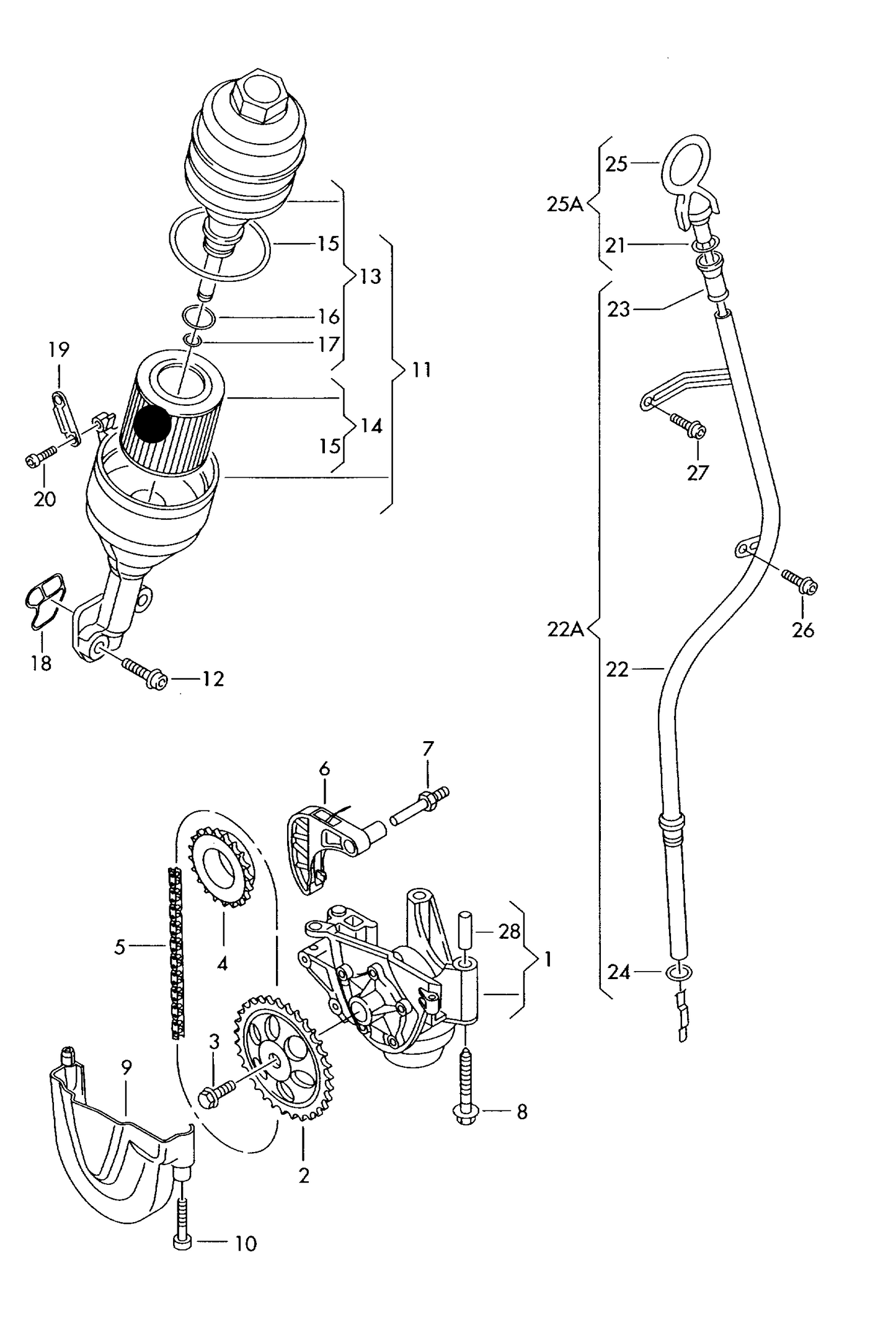 109653 Oil Filter 1.2L 50/54/55/60/70BHP/Polo 1.2 09> Petrol eng.+ CJLA