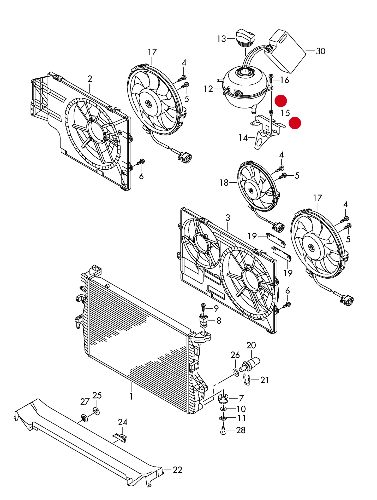 107617 OE Moulding insert clip