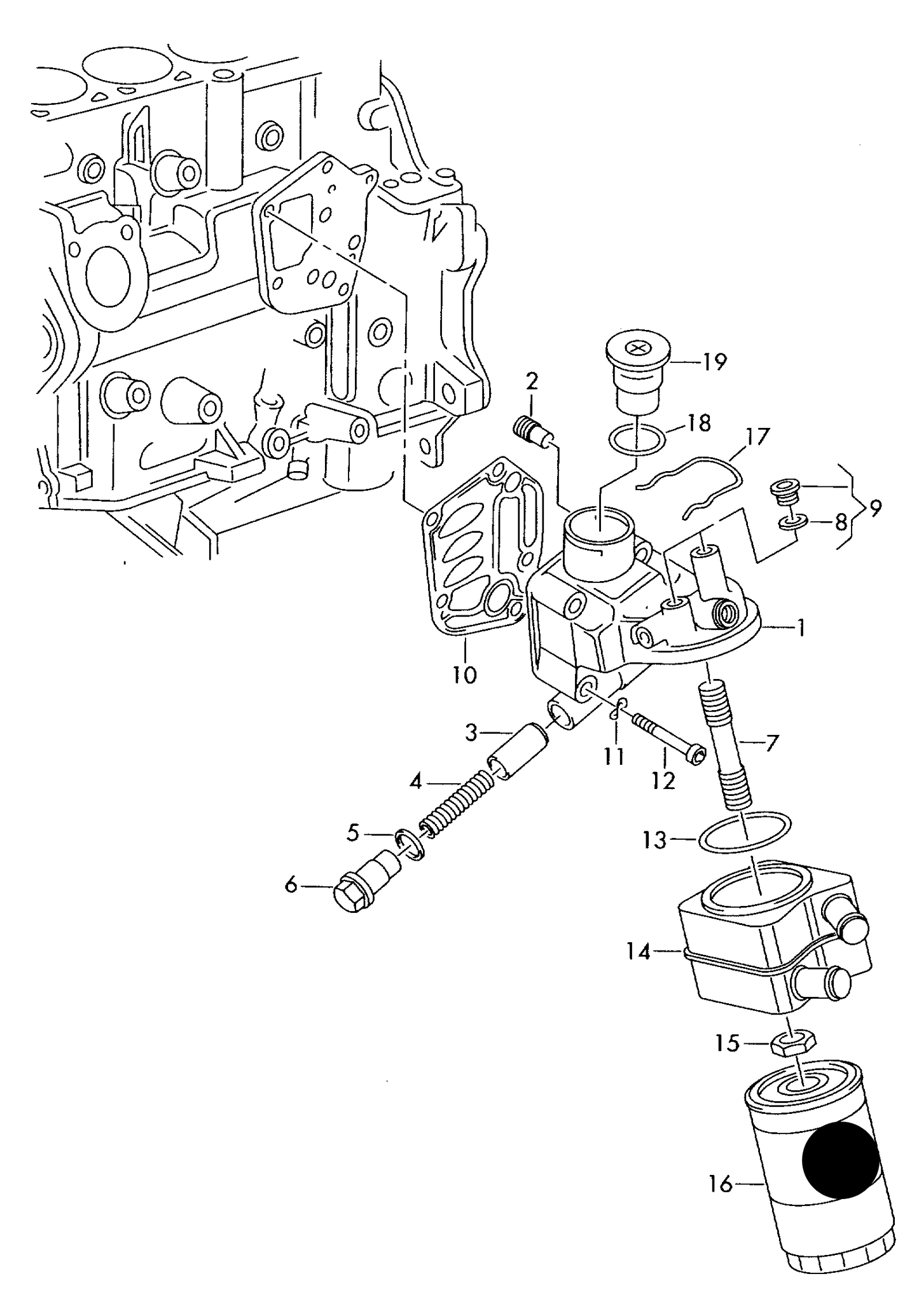100653 Oil Filter 1.6 8V;1.8 8V;2.0 8V;1.8T PETROL 1994>