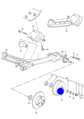 102824 Rear Brake Drums '180mm' VAG >94
