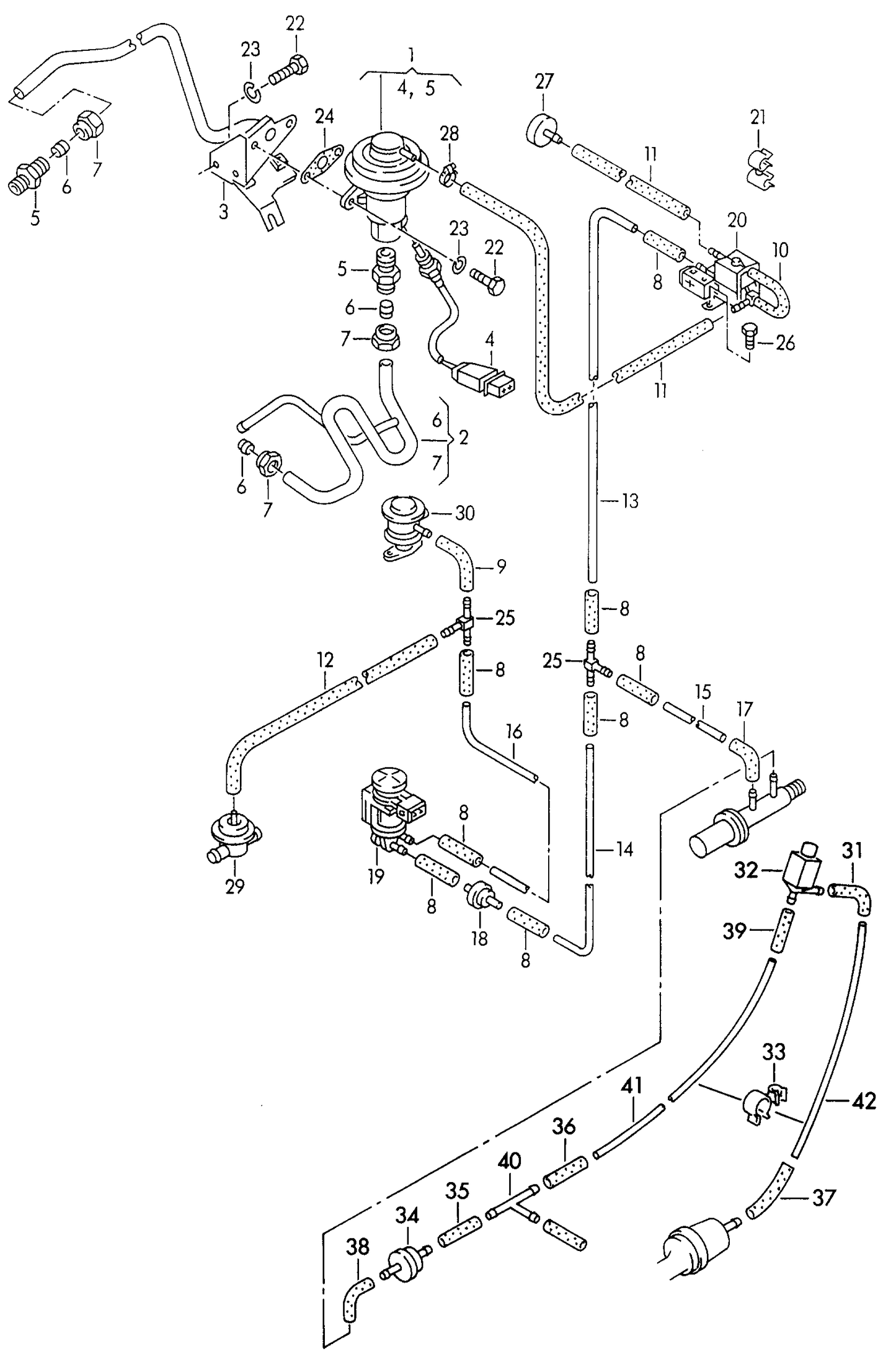 110875 PIERBURG Vacuum/EGR Change Over Valve