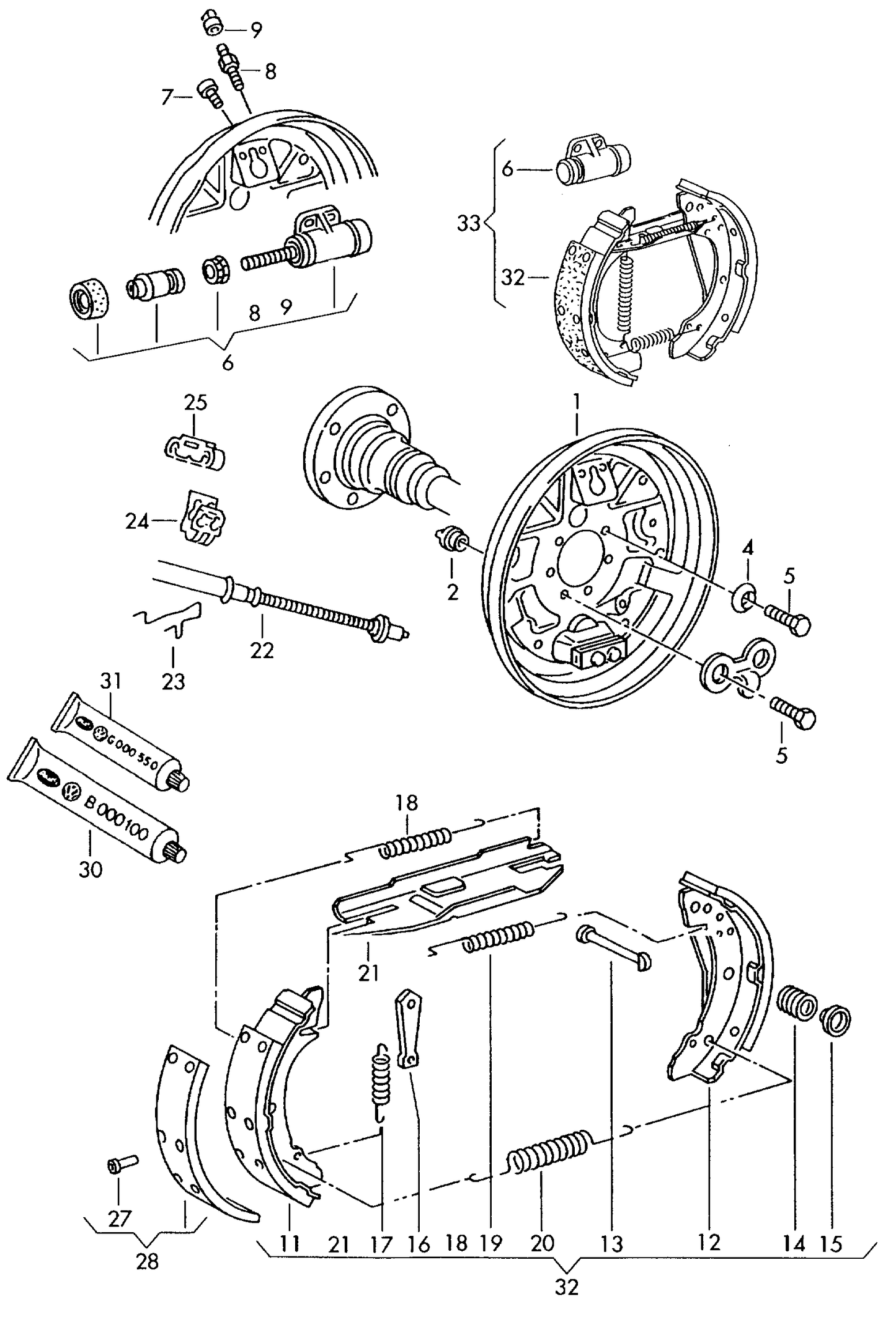 103065 Rear Wheel Cylinder 15.87mm ALLOY
