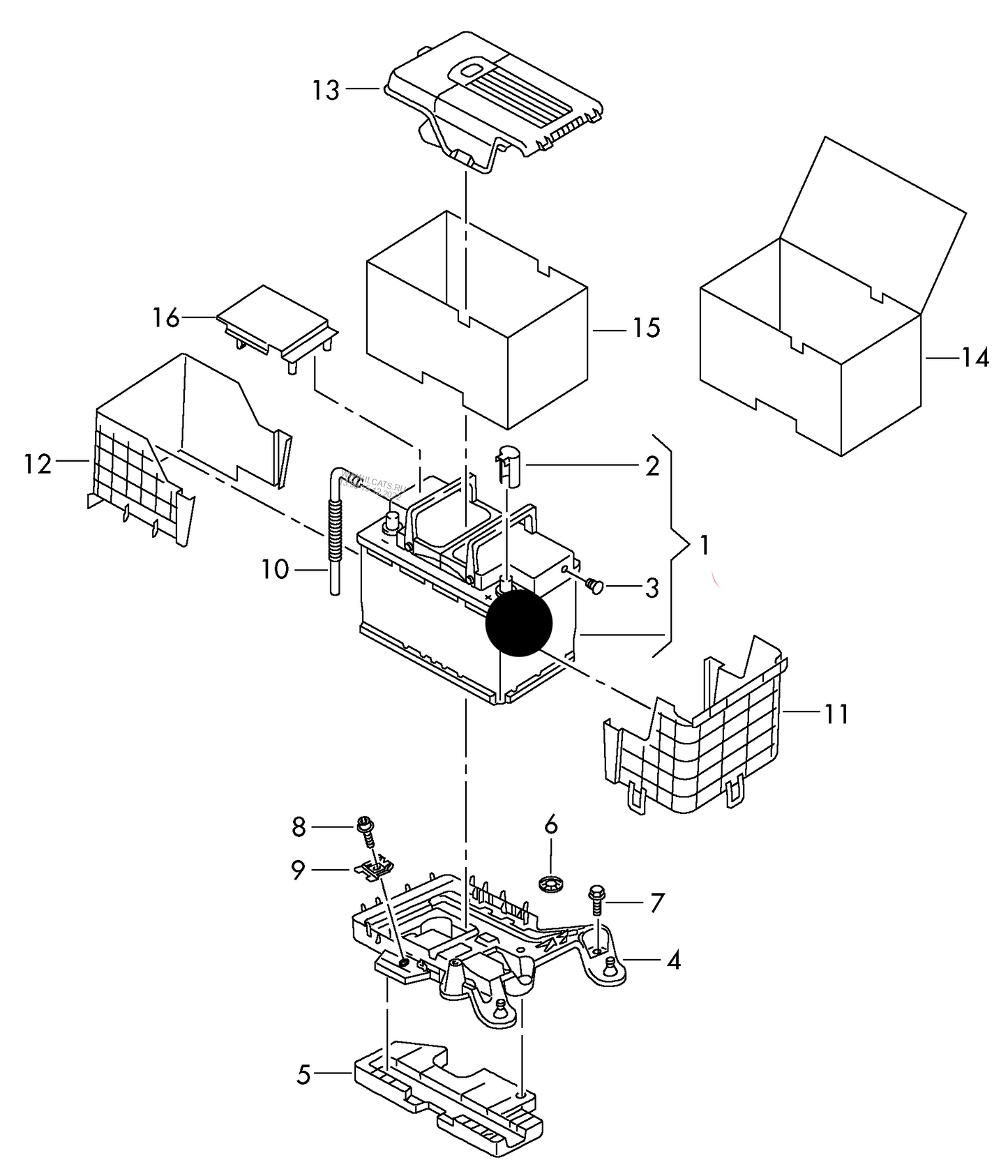 2402379 Exide AGM096 stop/start 12v/70ah Car Battery (760Cca) - 3 Year Guarantee ''Collection only''