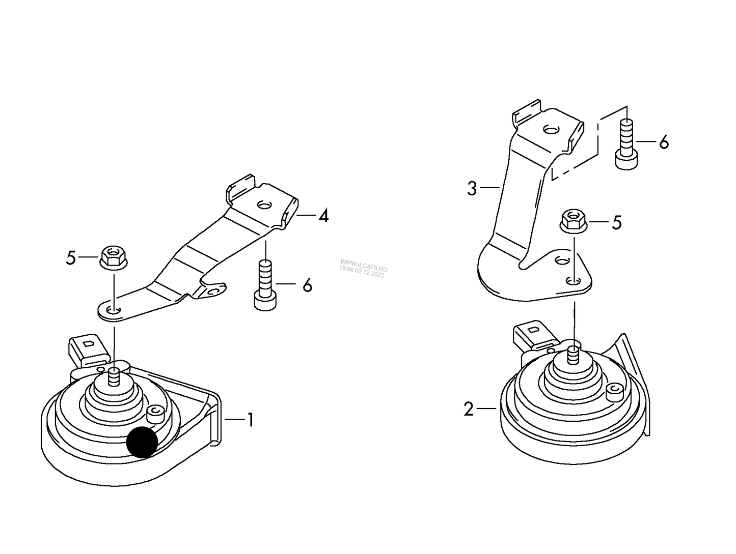 111071 Low Tone 420hz Horn