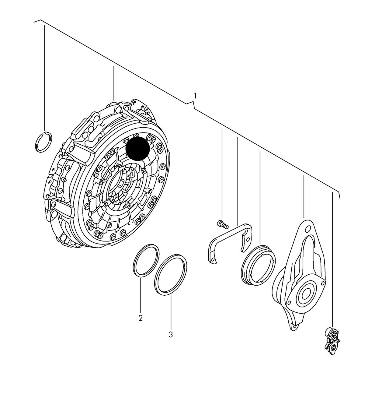 VWK2115 LUK DSG Clutch 7speed