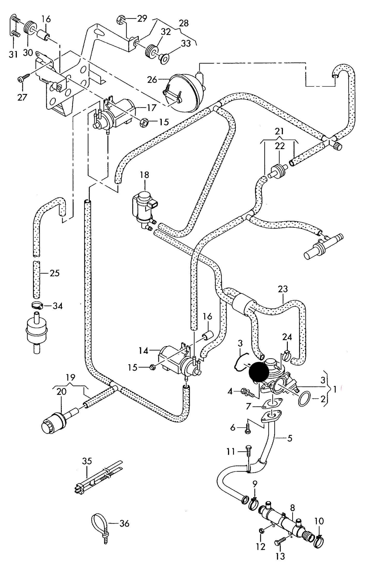 113159 EGR VALVE T5 2.5TDI AXD,AXE 'Special order 1-2 days'