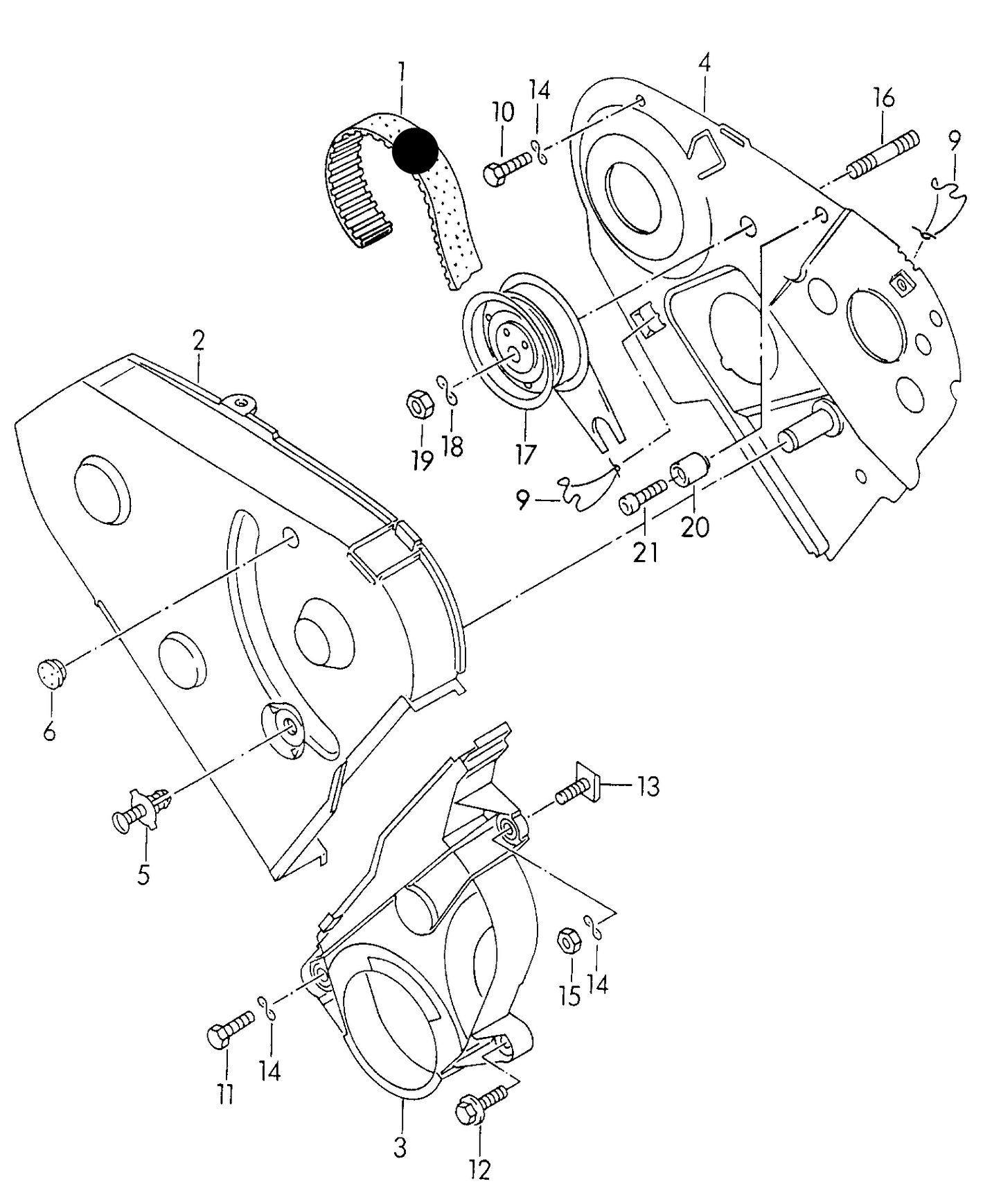 100301 Dayco Timing belt 137 teeth 25mm wide 1.9D/1.9TD ‘Usually 1-2 day order’