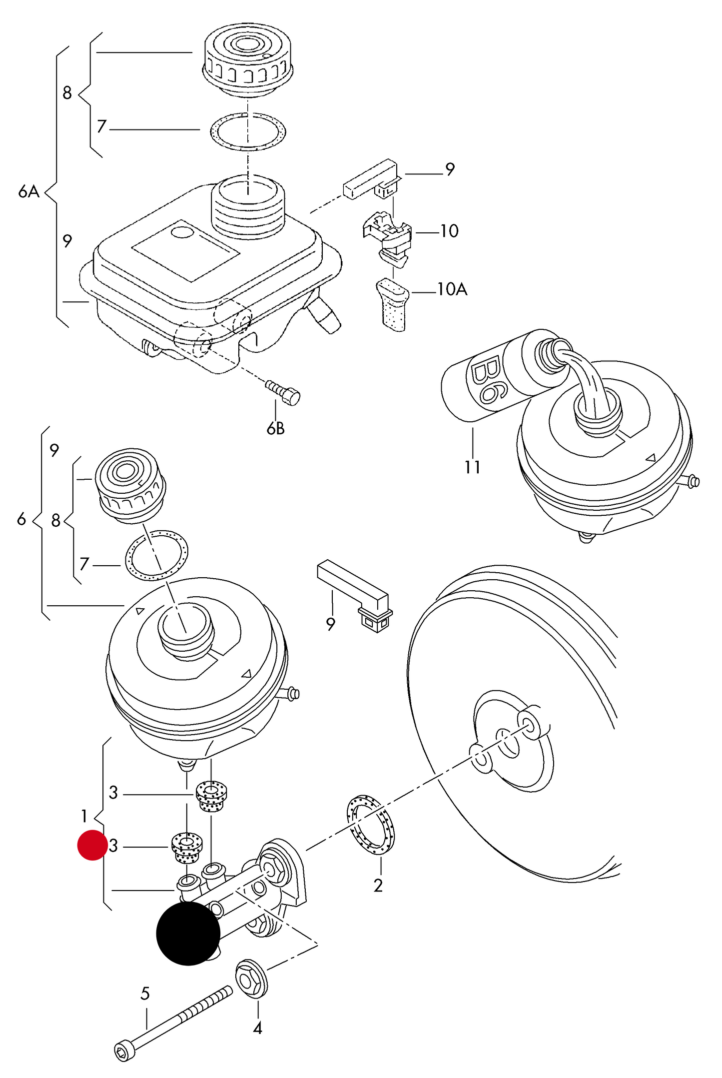 110043 Pagid Brake master cylinder 25.4x18/18mm (TRW/Lucas Version) "If unsure check the pic"