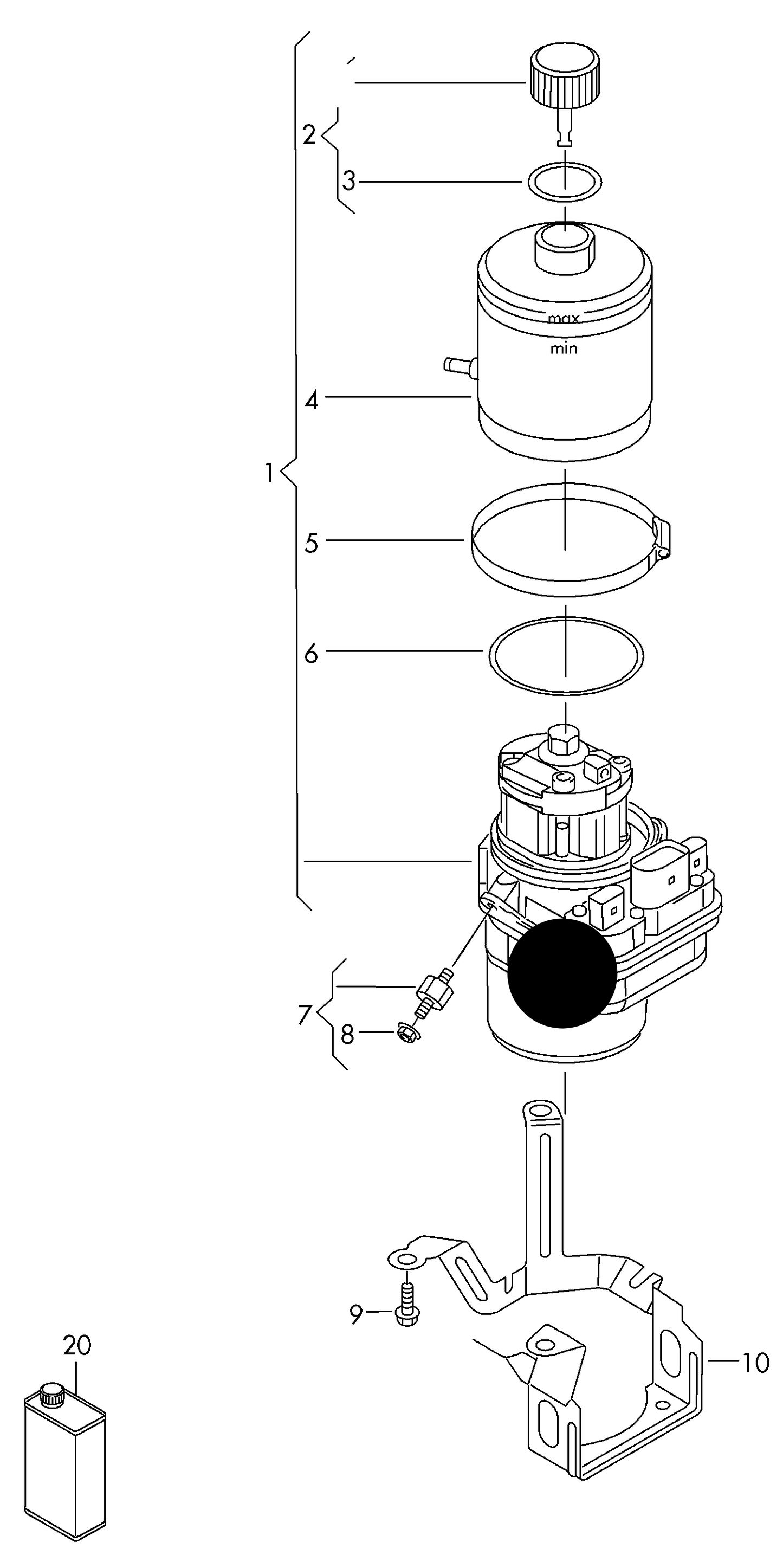 185451 New Electric Power Steering Pump (G350) ‘1-2 Day Order'