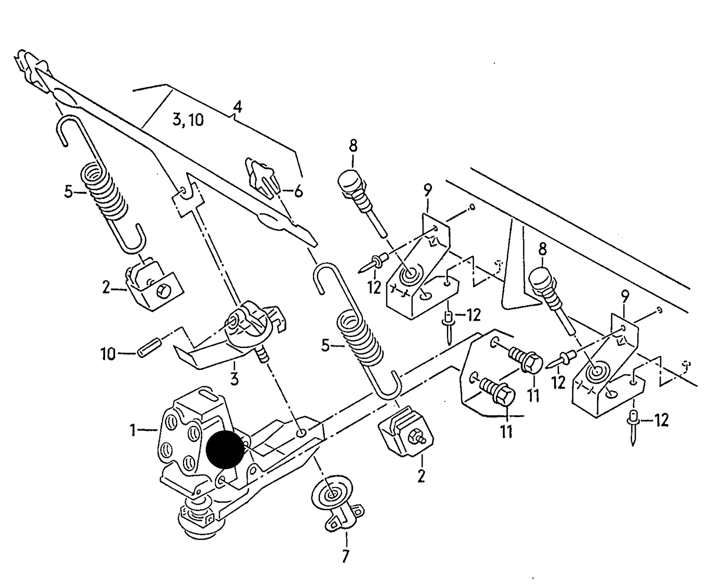 9270001 Apec Brake Pressure Regulator T4 96>03 all models
