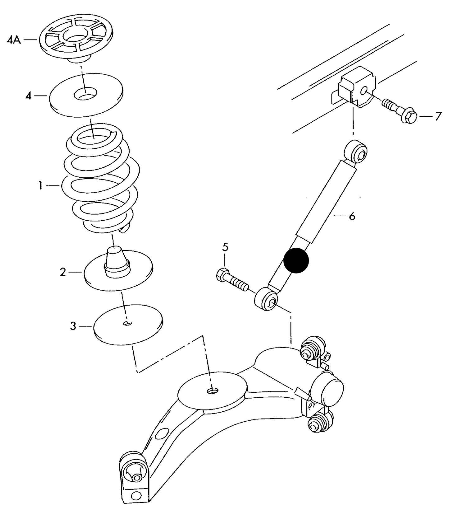 106703 Optimal Rear GAS Sports shockabsorber saloon+ PR-1JU,PR-1JV, estate+ PR-1JX, PR-UB0