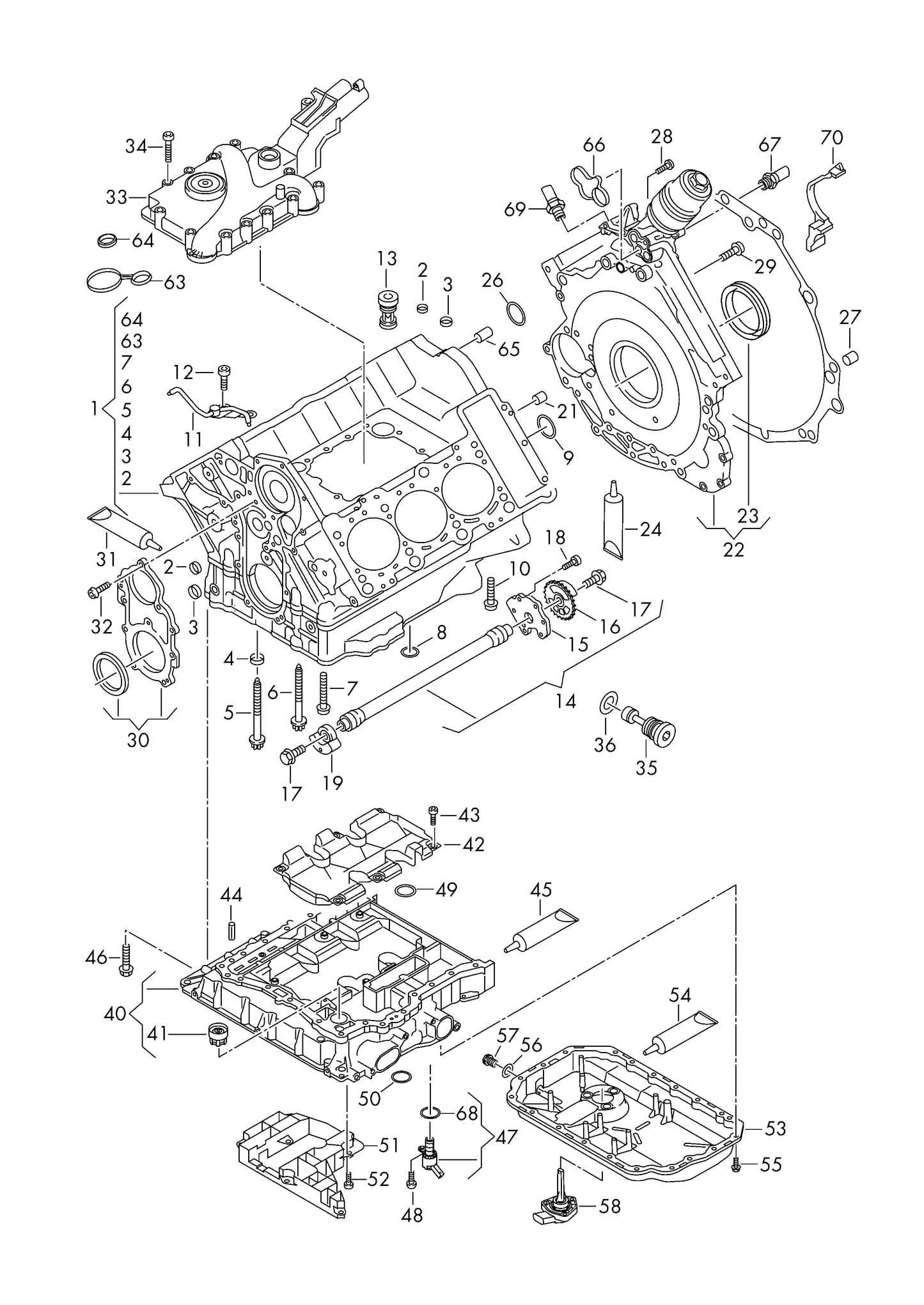 115438 Rear cranshaft oil seal