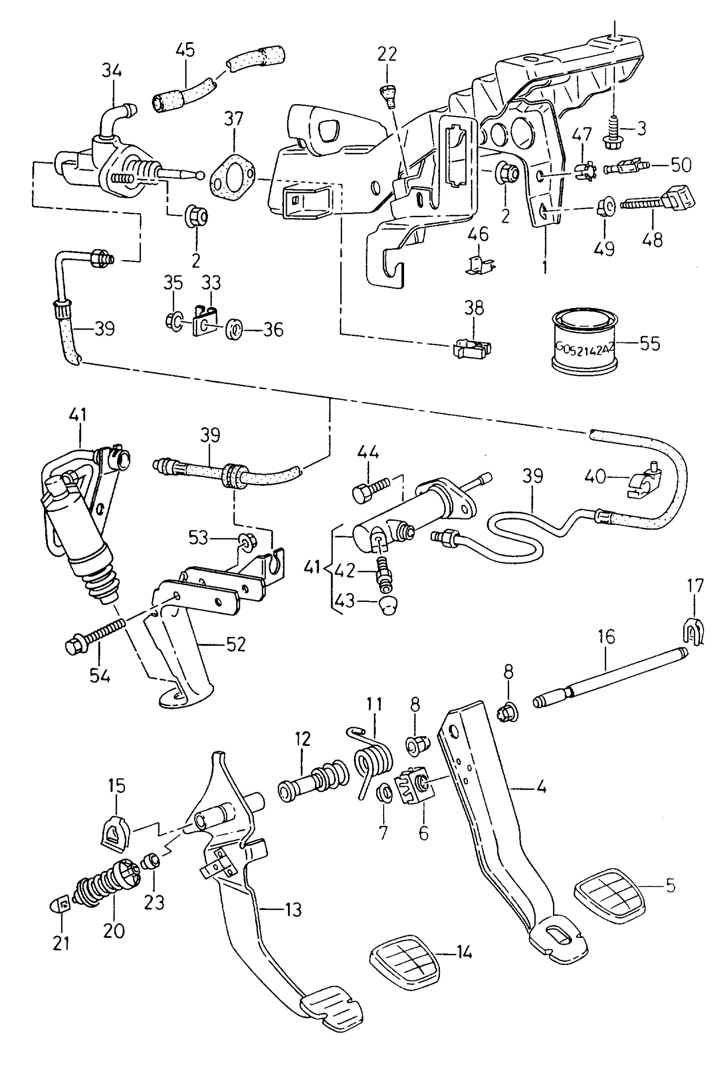 110306 Clutch Master Cylinder T4 (7D) mid 1997>2003 15.9mm