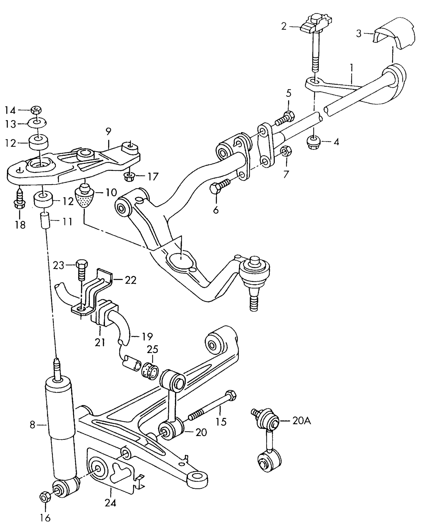 108366 Meyle Front GAS Shockabsorber T4 91>03 All PR-1BA STD Susps.
