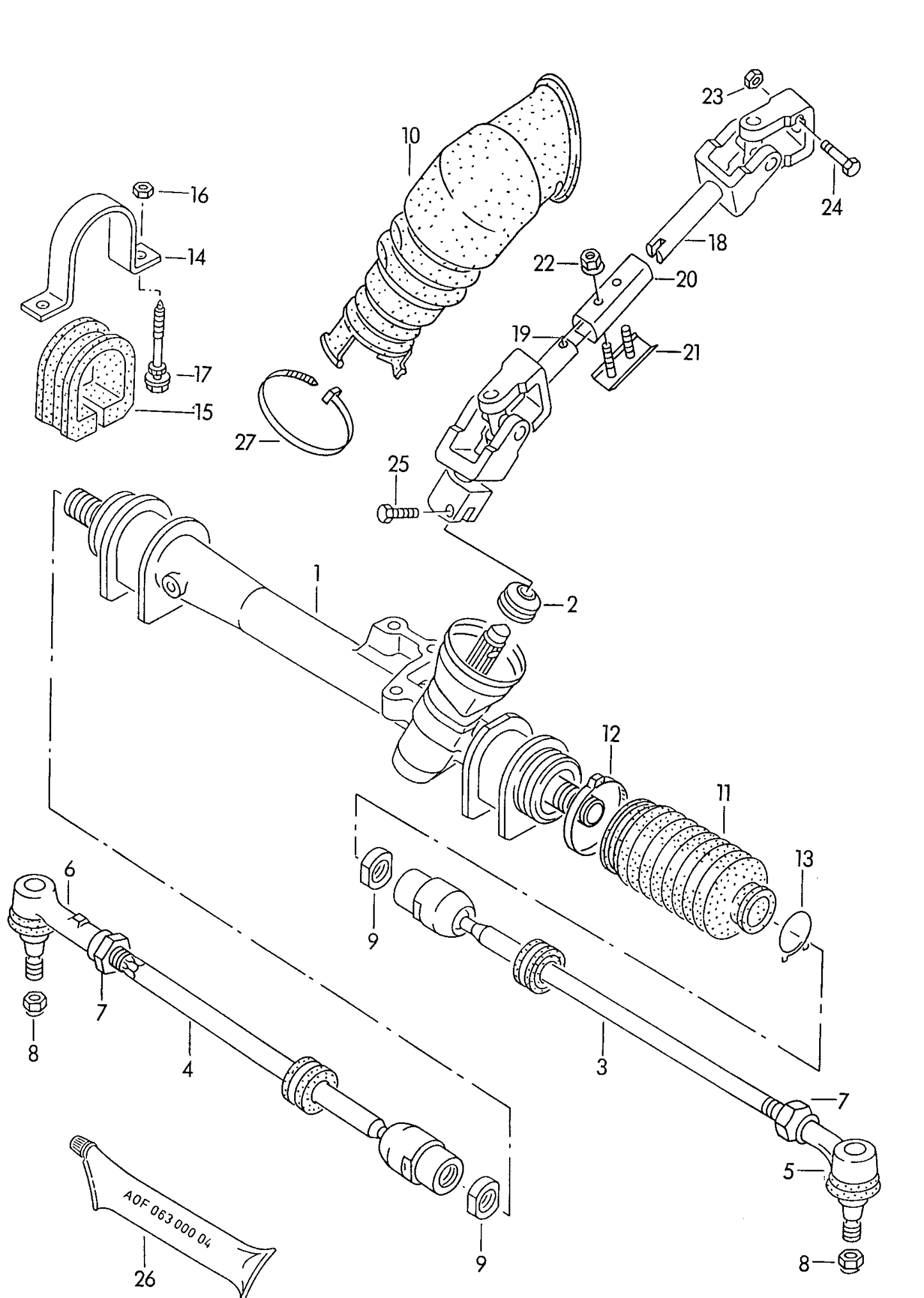 102800 TRW Steering Tie Rod End Left With Right Hand Thread