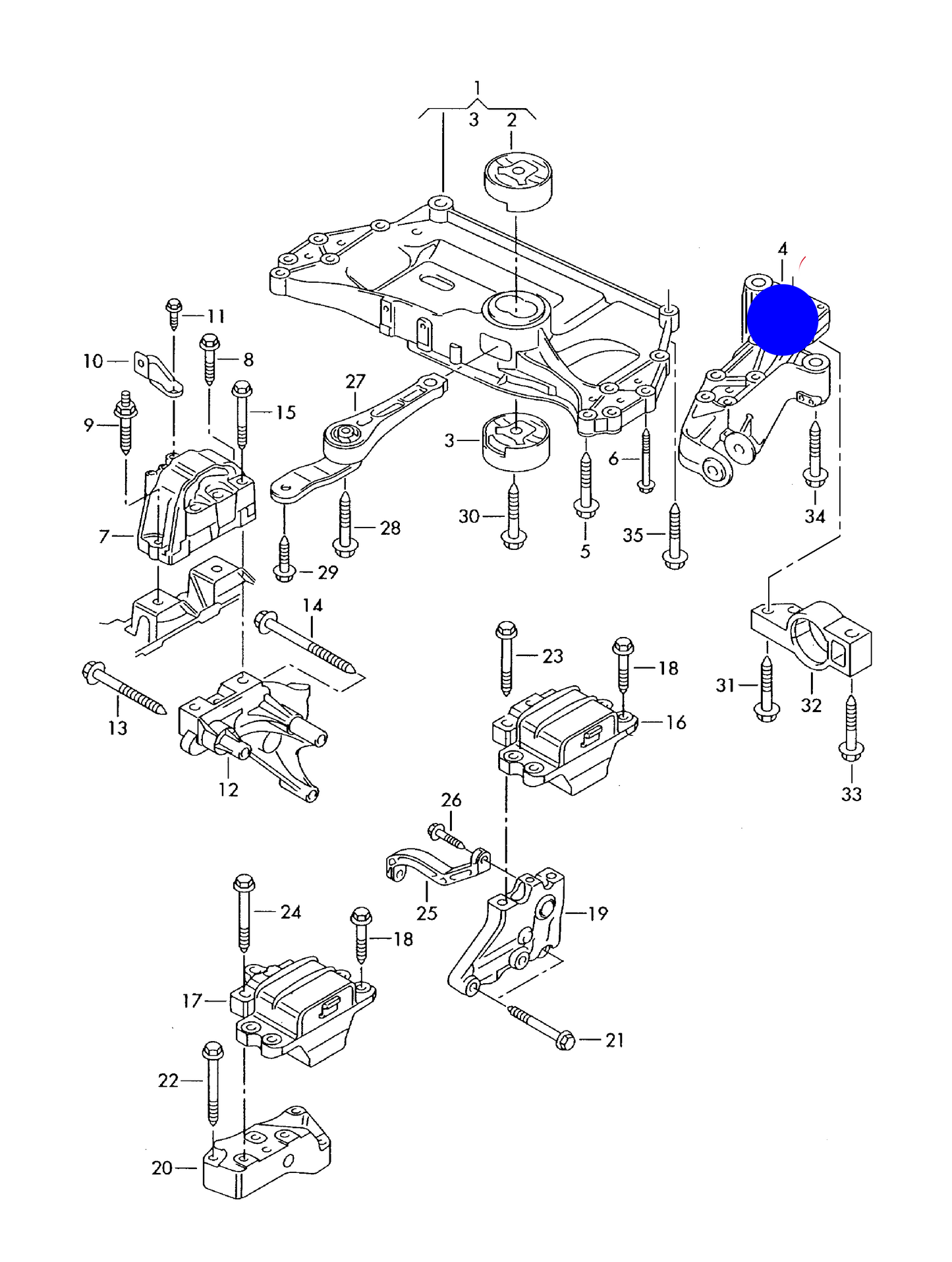 55950 N/S/F Console/Steering Knuckle, wheel suspension