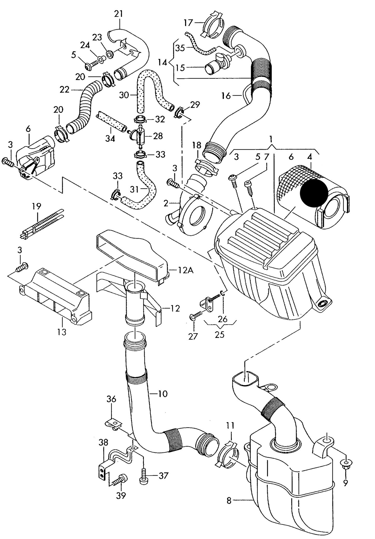 110057 Air Filter 1.2T/1.4T/1.6/2.0FSI 04>