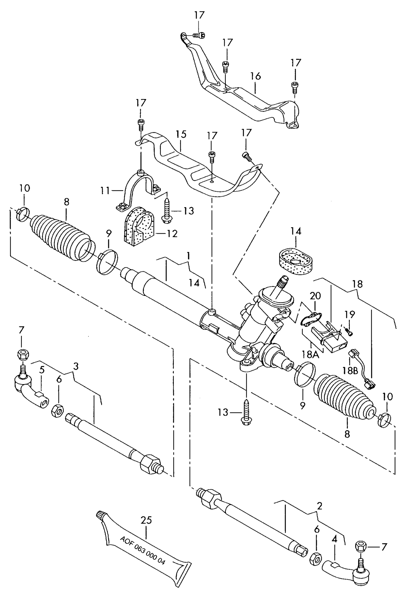 110240 Steering Track Rod End-Left Outer