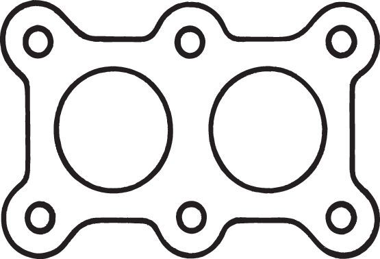 (5) 103836 HJS Front pipe gasket 2.3 V5/2.0 2E/ABF