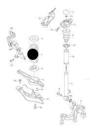 996944 Rear Road Spring Audi A3 '8P' 04>13 with Sports