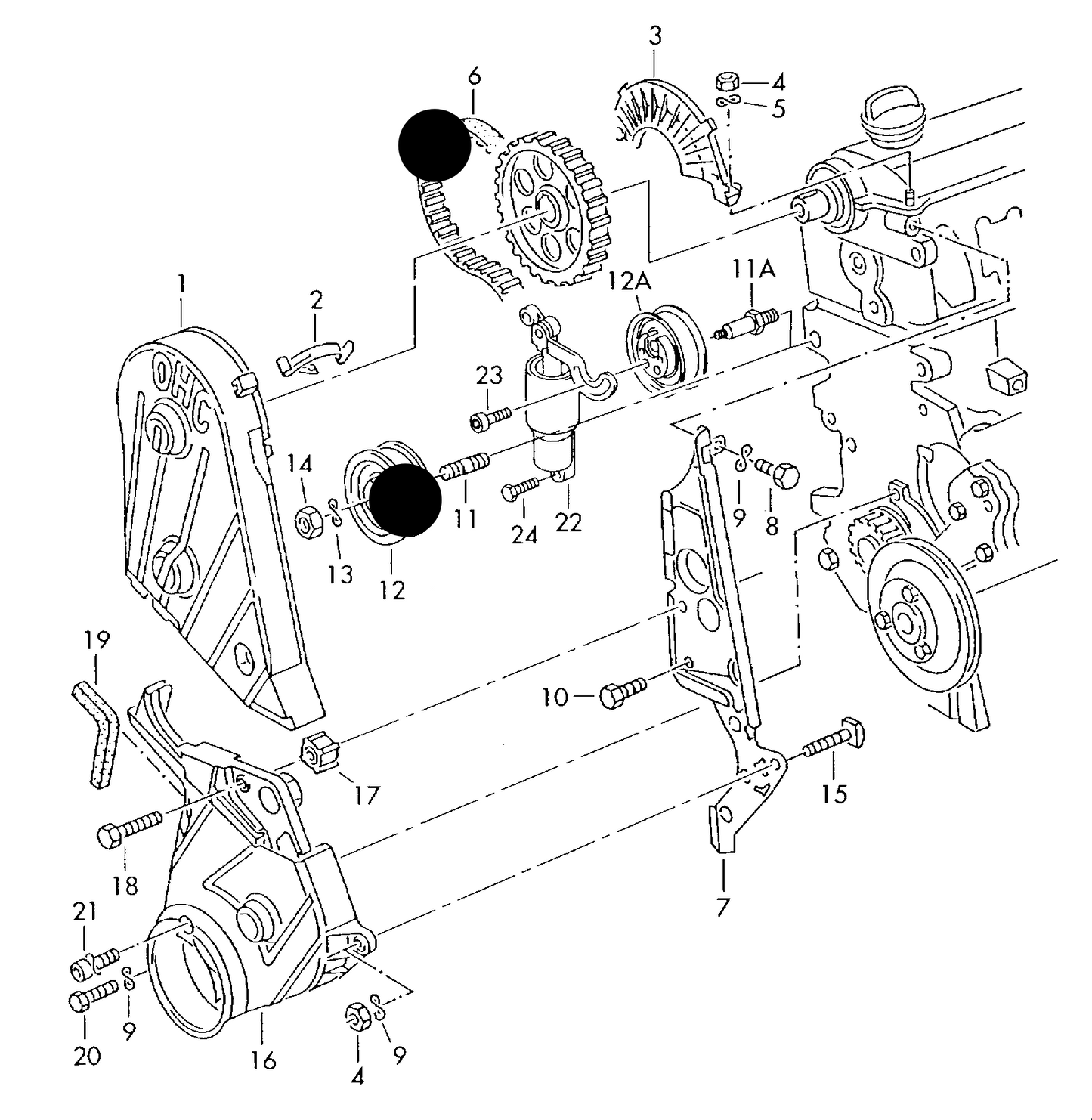 112131KP2 Cambelt Kit & water pump (107829) Various VAG 2.0 8v engines