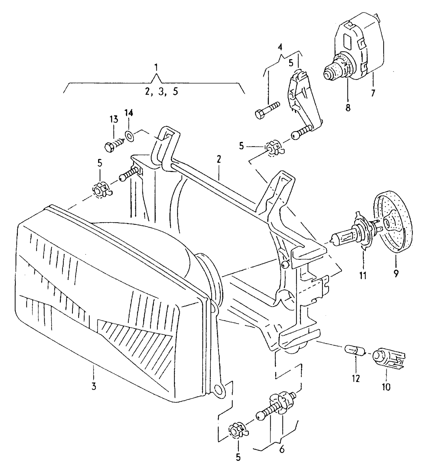 999002 H4 Spare Bulb Kit