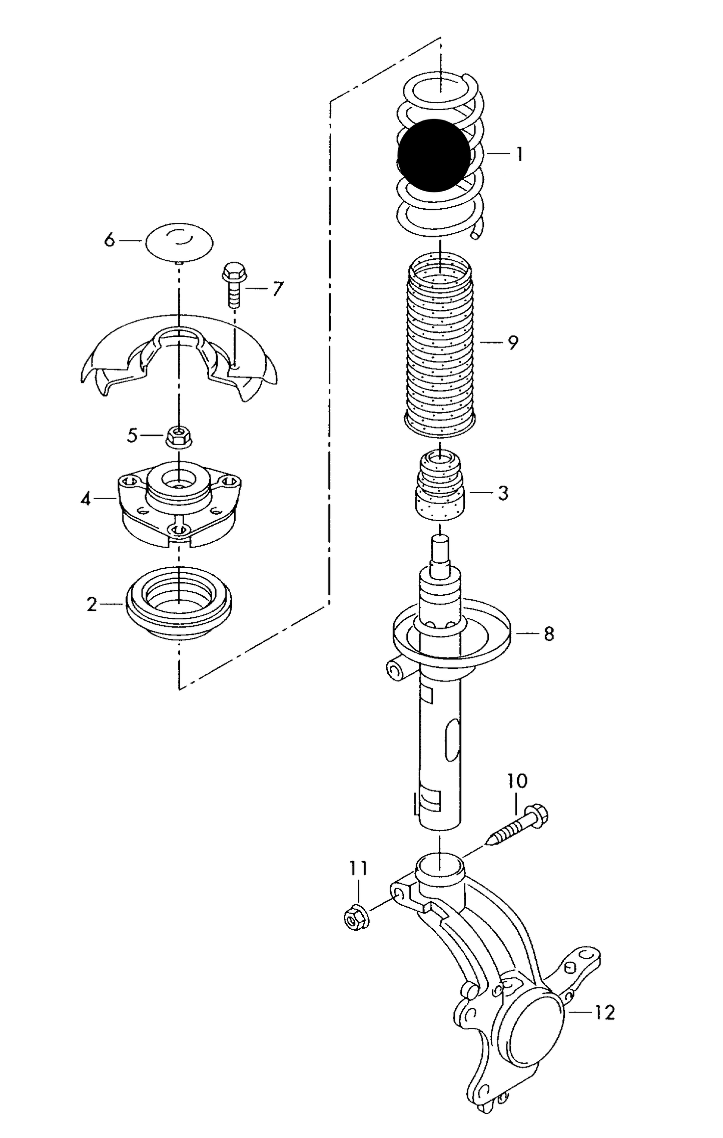 ACS1891 CD-Continental Front Coil Spring STD Susp.. PR-2UA+L06