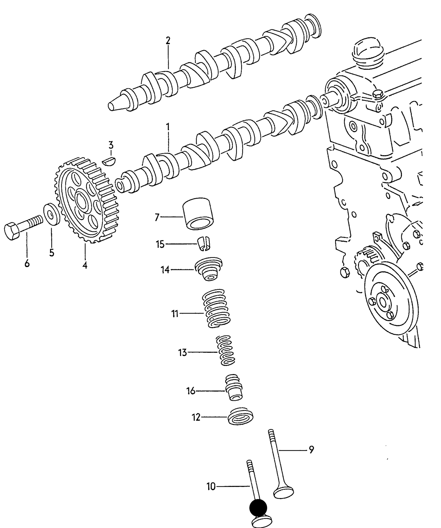 101026 OSVAT Inlet valve-91.2 mm 'made in Italy' AAM,ABS,2E/ JN,JV,DZ,NE, RN,SD,PP,SF, RU,RNA,PM,3A,2.0-2.3 ltr. PS,KV,NG