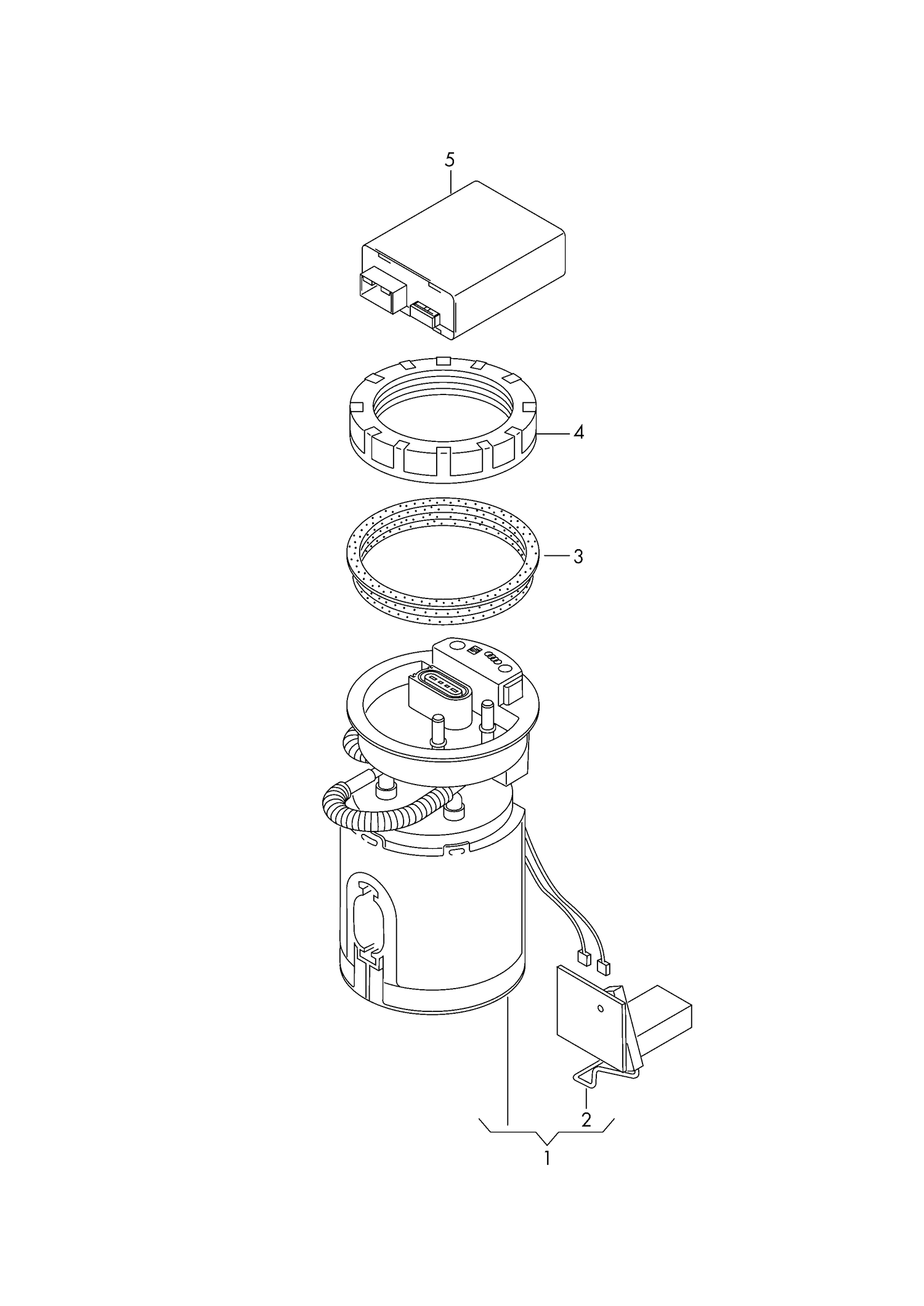 919-030 Audi A2 2000>2005 fuel delivery unit and sender for fuel gauge ‘Please select parts from links below, prices will update’