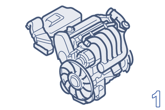 Passat (31/32) Engine parts for Petrol EZ,RF,RP,PF, PB,1F,2E,AAM engines & Diesel SB,RA 1.6-2.0l engines