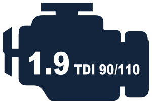 Audi A3 (8L) 97>03 1.9 TDI 90/110 Diesel